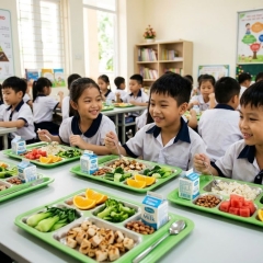 CUNG CẤP SUẤT ĂN CHO TRƯỜNG HỌC