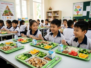 CUNG CẤP SUẤT ĂN CHO TRƯỜNG HỌC